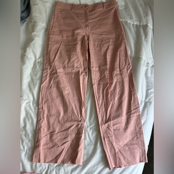 Theory Fluid Linen Pants - Picture 5 of 11